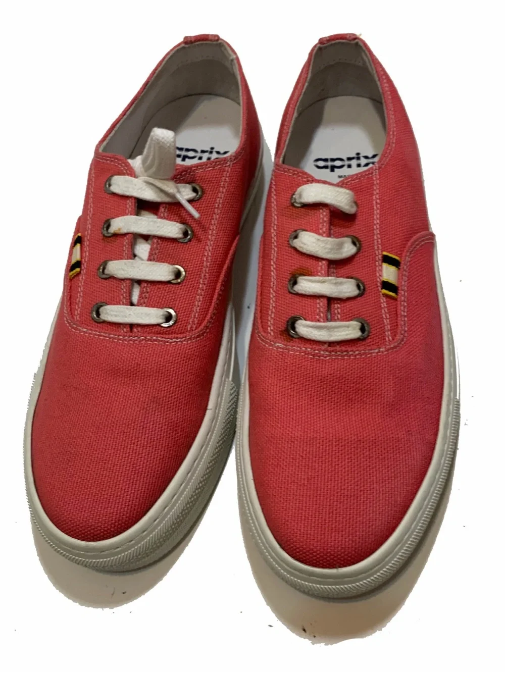 9 / aprix Men's Canvas Low-Top Sneakers